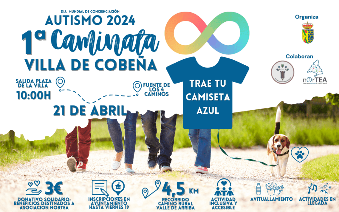 Caminata inclusiva en Cobeña