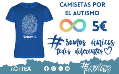 ¡Únete a nosotros el 2 de abril! Adquiere tu camiseta de Edición Limitada del Día Mundial de Concienciación sobre el Autismo